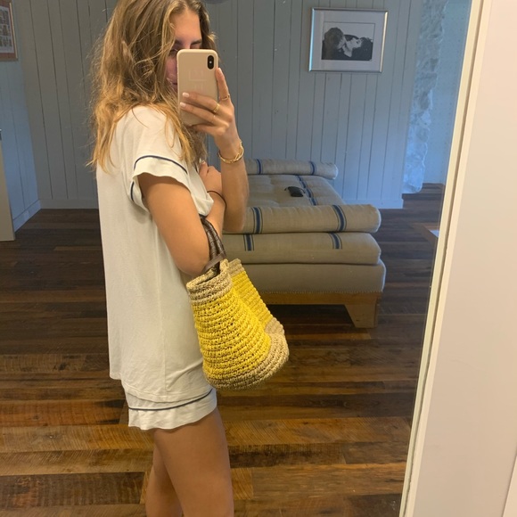 Woven beach bag - Picture 5 of 6